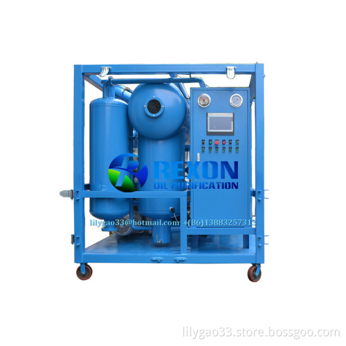 High Two Stage Vacuum Insulating Oil Regeneration Purifier